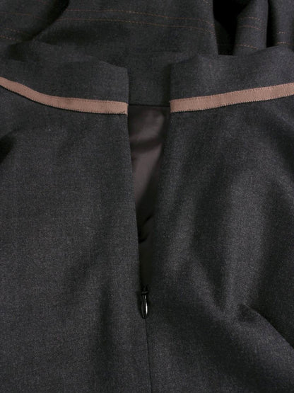 フォクシーブティック 39989 スカート 38 グレー フレア ITZCL9QZ8CIW