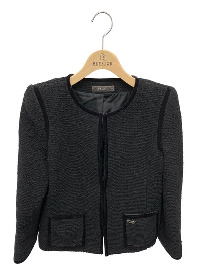 フォクシーブティック ジャケット コンコルド 29054 ジャケット 40 ブラック ITFF0HUR0THS