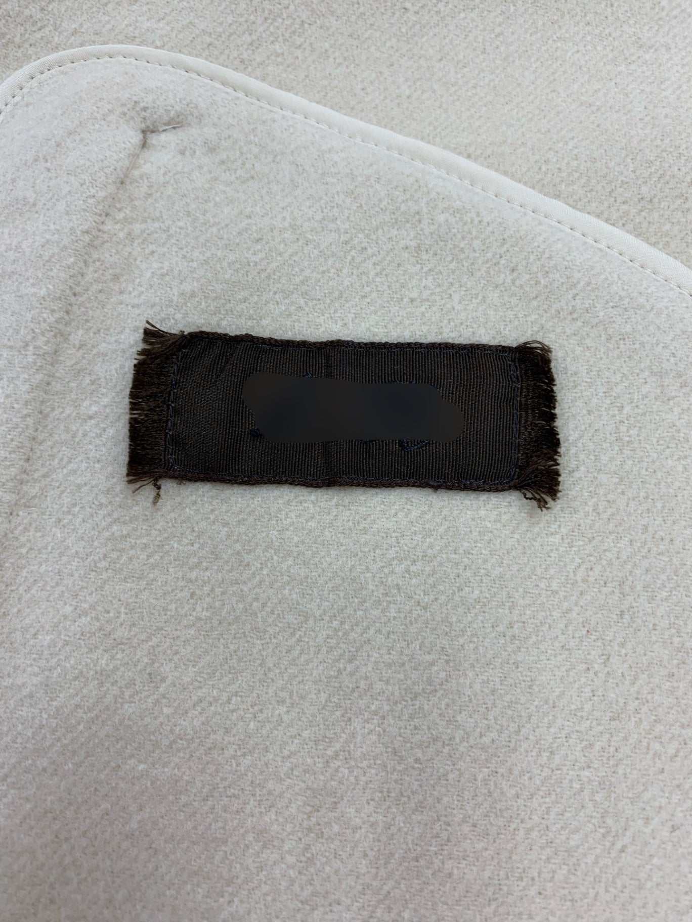 フォクシー 33599 コート 38 ベージュ カシミヤ ダブルフェイス ITV46VXSMRS8