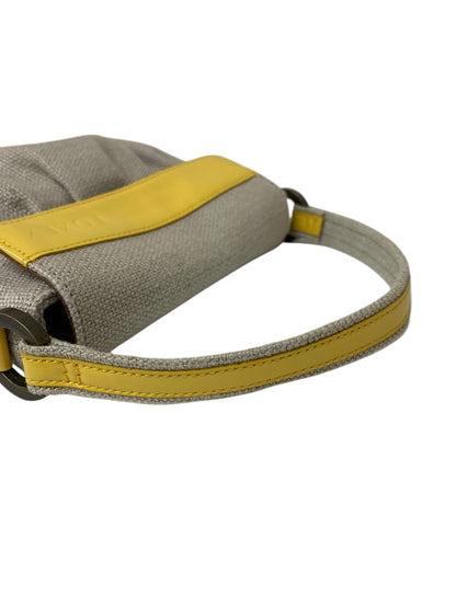 フォクシーブティック ミニバッグ ベージュ エナメル リネン IT9GCDT0SMS2