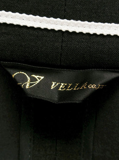 ベラ 381-5236 テーラードジャケット 38 ブラック ライン ITK5QAKKSLTW