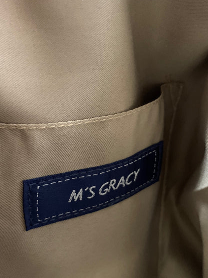 エムズグレイシー 494525 バッグ ネイビー リボン ロゴ金具 IT7XPFN1RXEO