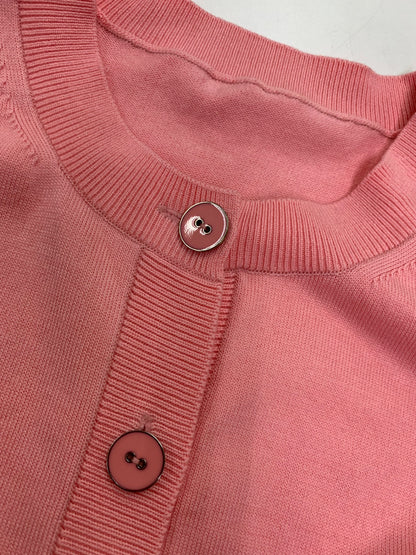 フォクシーニューヨーク Cardigan Logan 44419 カーディガン 40 ピンク IT3A08ISBTVC