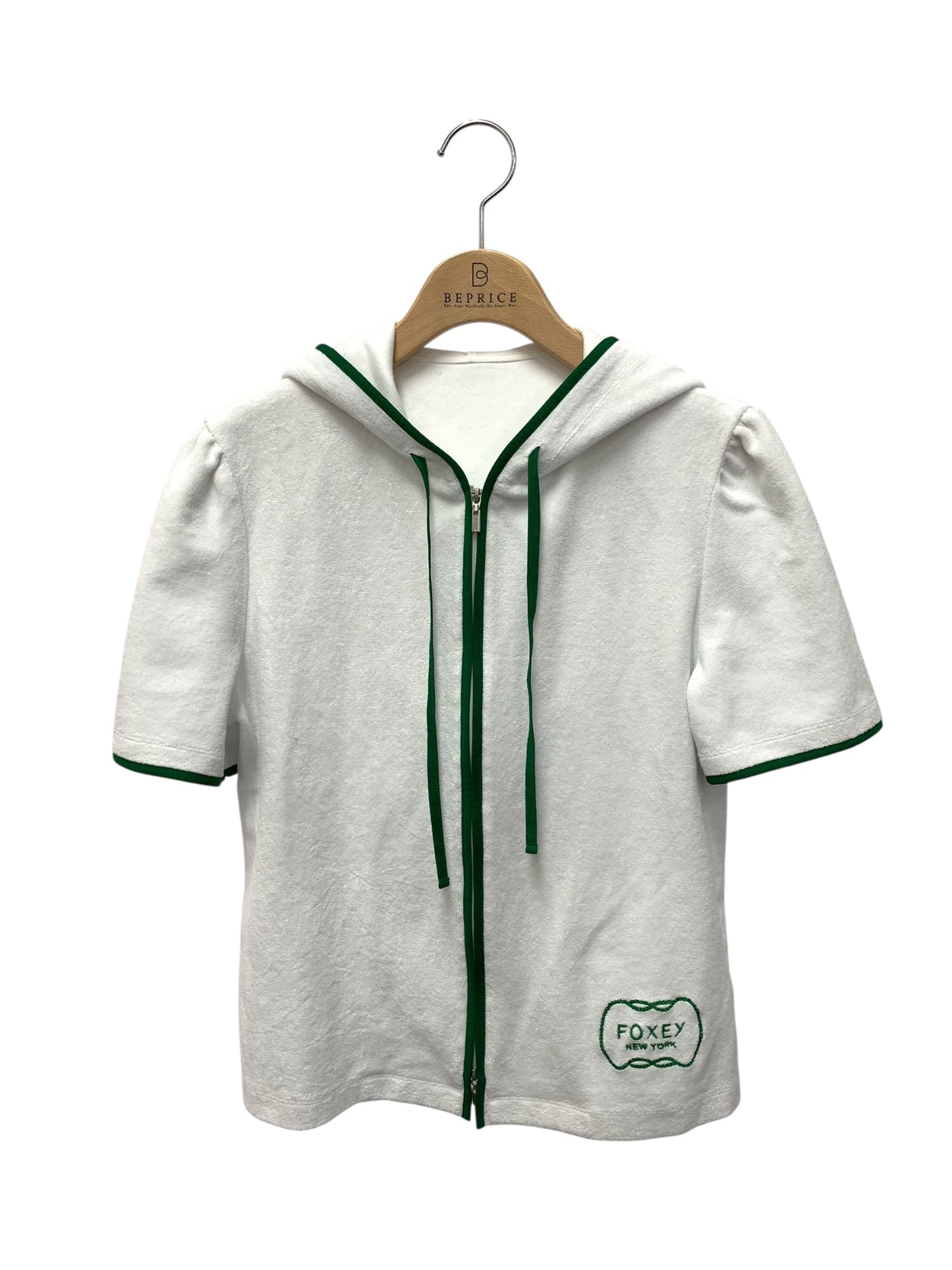 フォクシーニューヨーク Club House Set 44434 38 ホワイト パーカー/パンツ/トートバッグ 3点セット ITXWIMHLQMMS 【SALE】