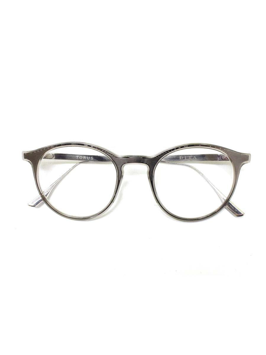 ディータ TORUS DTX110-50-03AF メガネ 眼鏡 シルバー コンビフレーム フルリム ウェリントン ITTFPQKZ4ZIX 【SALE】