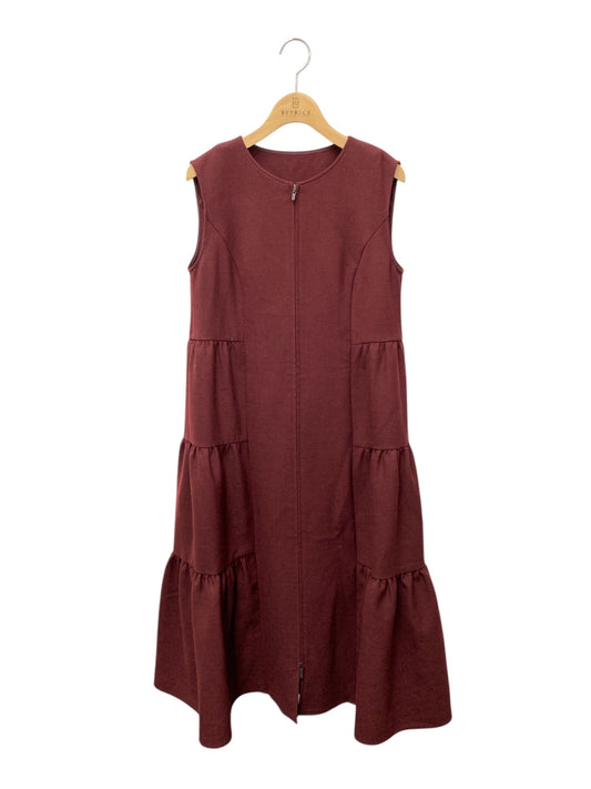 フォクシーニューヨーク Dress Ganache 45469 ワンピース 38 ワインレッド IT8AOX6XWWZD