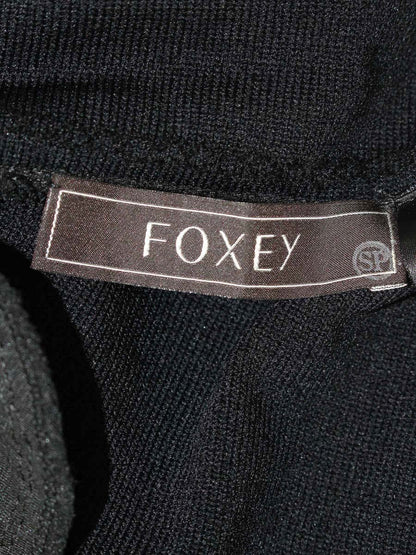 フォクシーブティック lily ruffle 34525 スカート 38 ブラック フレア IT0PEP8GRYCO