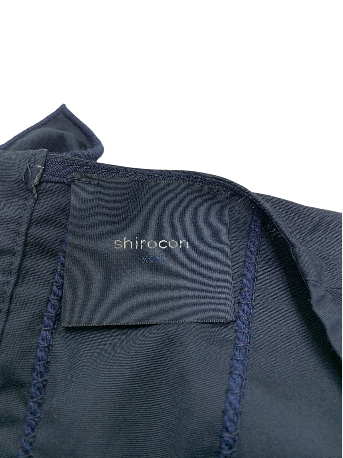ヨリ shirocon candyブラウス SC2221-017AW 38 ネイビー 22AW ITVBLK5RXRLJ