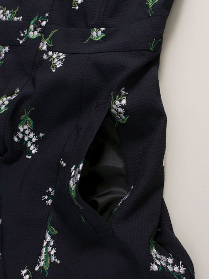 トッカ 【洗える！】LILY OF THE VALLEY ドレス OPTOSM0210 ワンピース 0 ネイビー ITA611T4J1DM 【SALE】