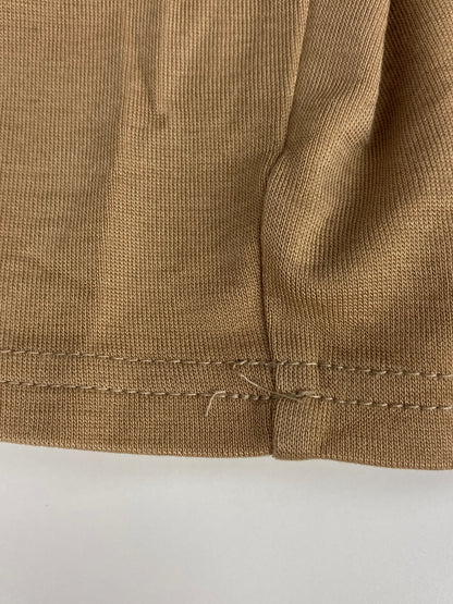 エムズグレイシー 225514 Tシャツ カットソー 40 ブラウン フラワーモチーフ スパンコール ITAET1MSPQDS 【SALE】