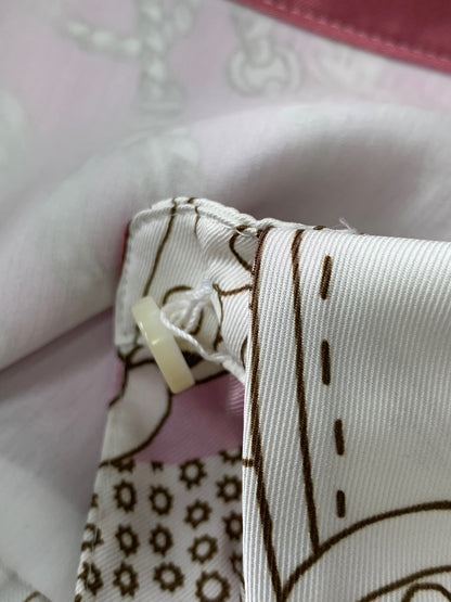 グレースクラス スカーフプリントシャツドレス 0223231072 36 ピンク ITOLT5TVE2ZU