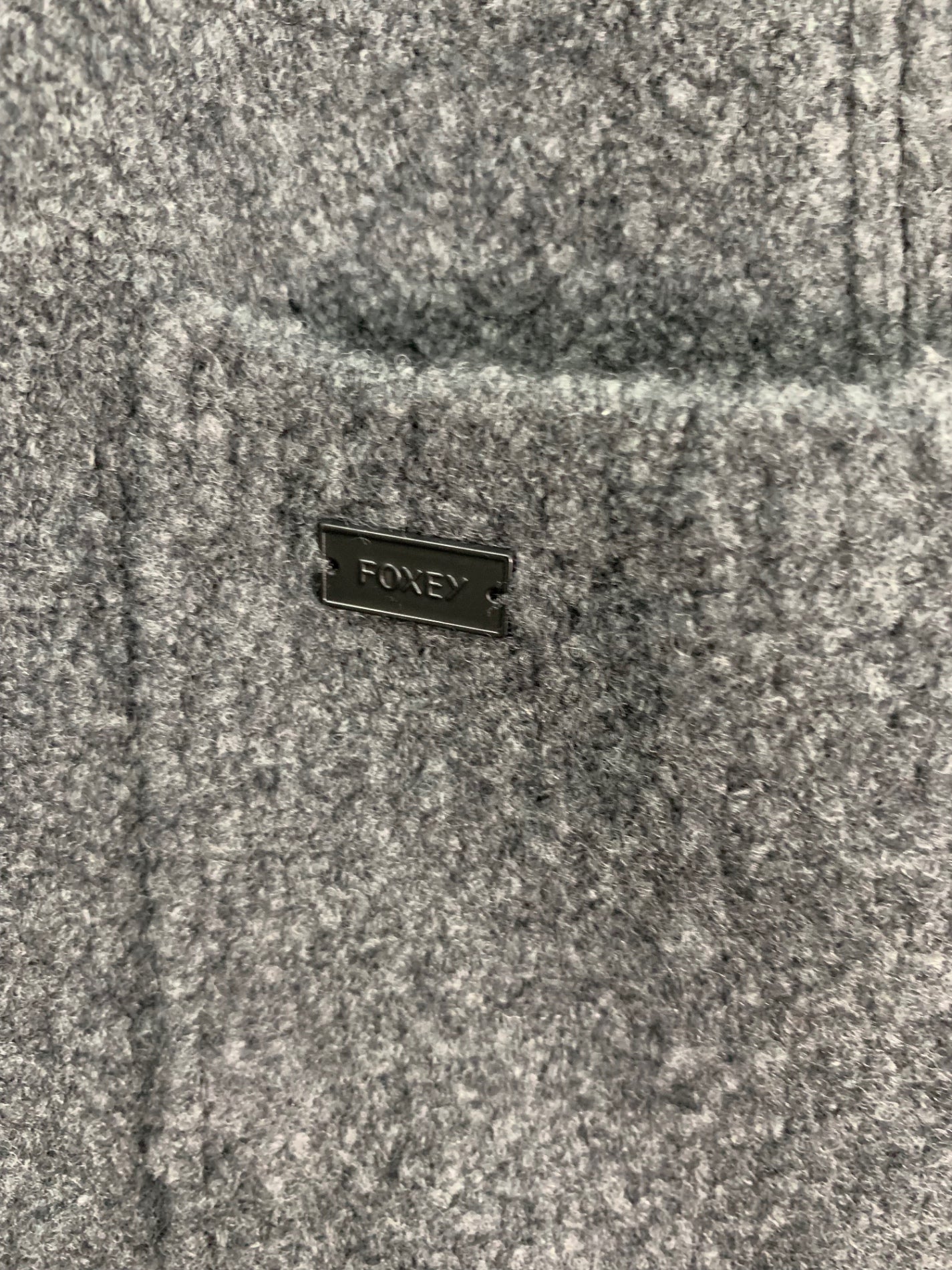 フォクシーブティック Knit Gilet Nuage 42970 F グレー 2022年増産品 ITNBL4ASX3RE