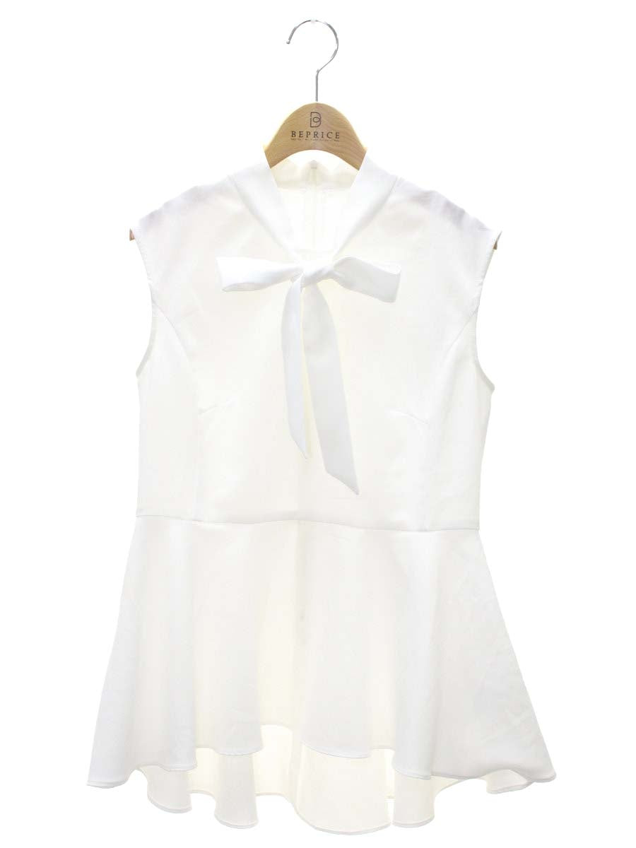 ルネ 6111030 ブラウス 36 ホワイト リボンタイ ITRZIHZ8IXJ8