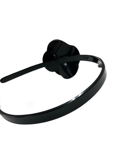 アレクサンドルドゥパリ カチューシャ ブラック カメリア ラインストーン IT49Q0FYZSV8 【SALE】