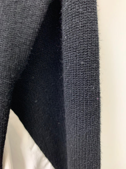 アンスリード Pocket shirt docking knit 522412600201-01 F ブラック 24aw IT6W0008ESR0
