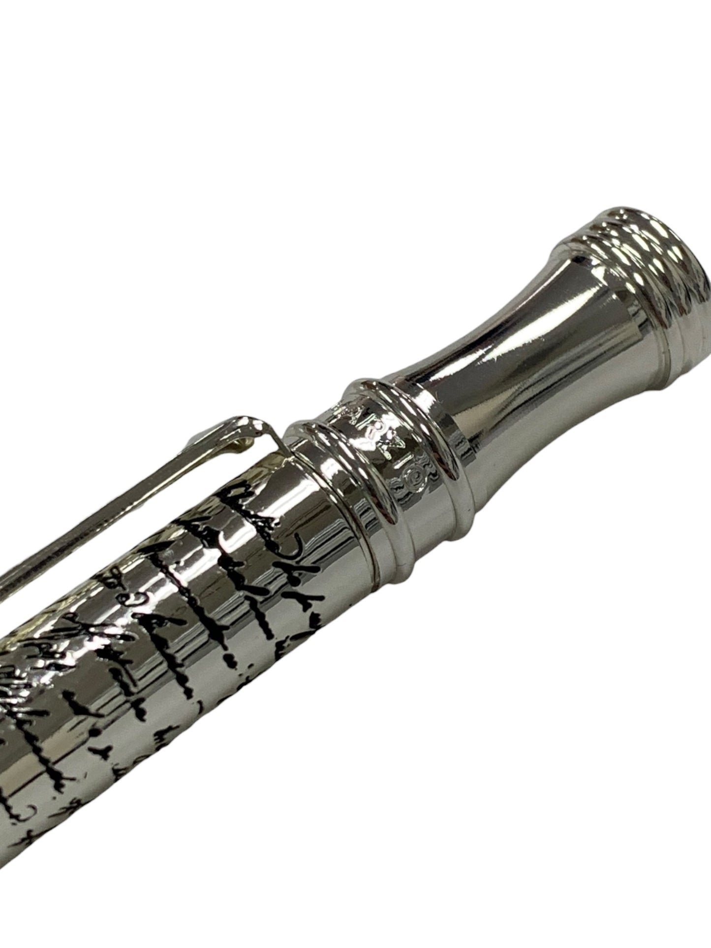 カンポマルツィオ フィリィグリー スクリッタ 480994 ボールペン シルバー IT69D9REXDAQ