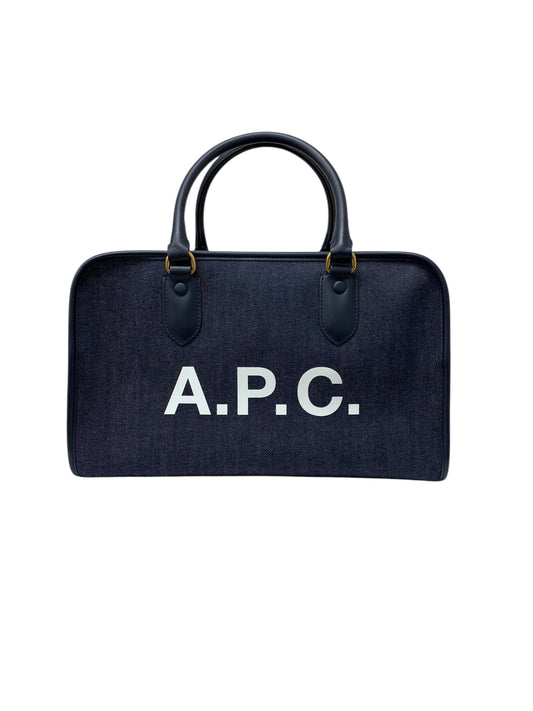 アーペーセー ボーリングバッグ大 デニム バッグ ネイビー IT6DKYVOGTG8