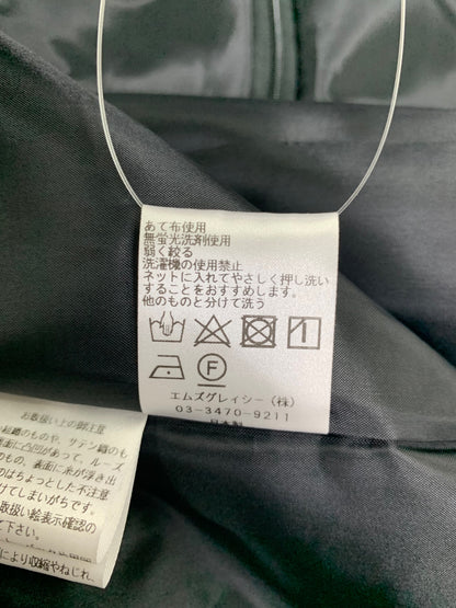 エムズグレイシー 411503 ワンピース 42 ブラック バラ チュール IT9SQFDN6A6U
