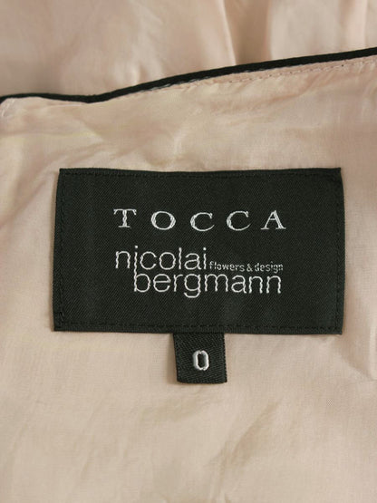 トッカ BOTANIC ARCHIVE OPTOHW0300 ワンピース 0 ブラック フラワーモチーフ ITAE1SESJ7OA 【SALE】