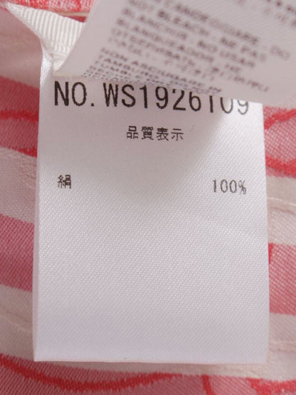 アニオナ WS1926109 シャツ 40 レッド シルク ITGIW0SQ3OXA