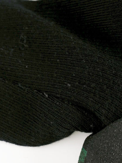 エムズグレイシー 010516 チュニック 40 ブラック チェックxデイジープリントチュニック ITXB6V7N9D5O