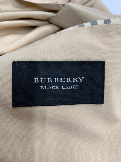 バーバリーブラックレーベル BME72-402-44 テーラードジャケット M ベージュ オレンジステッチ ITOT1HMBPCZ2
