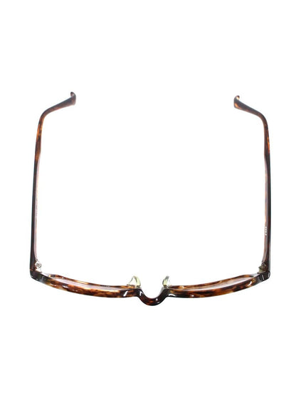 フォーナインズ E-16 メガネ ブラウン クリア フルリム スクエア ITXQ2A71M9NI