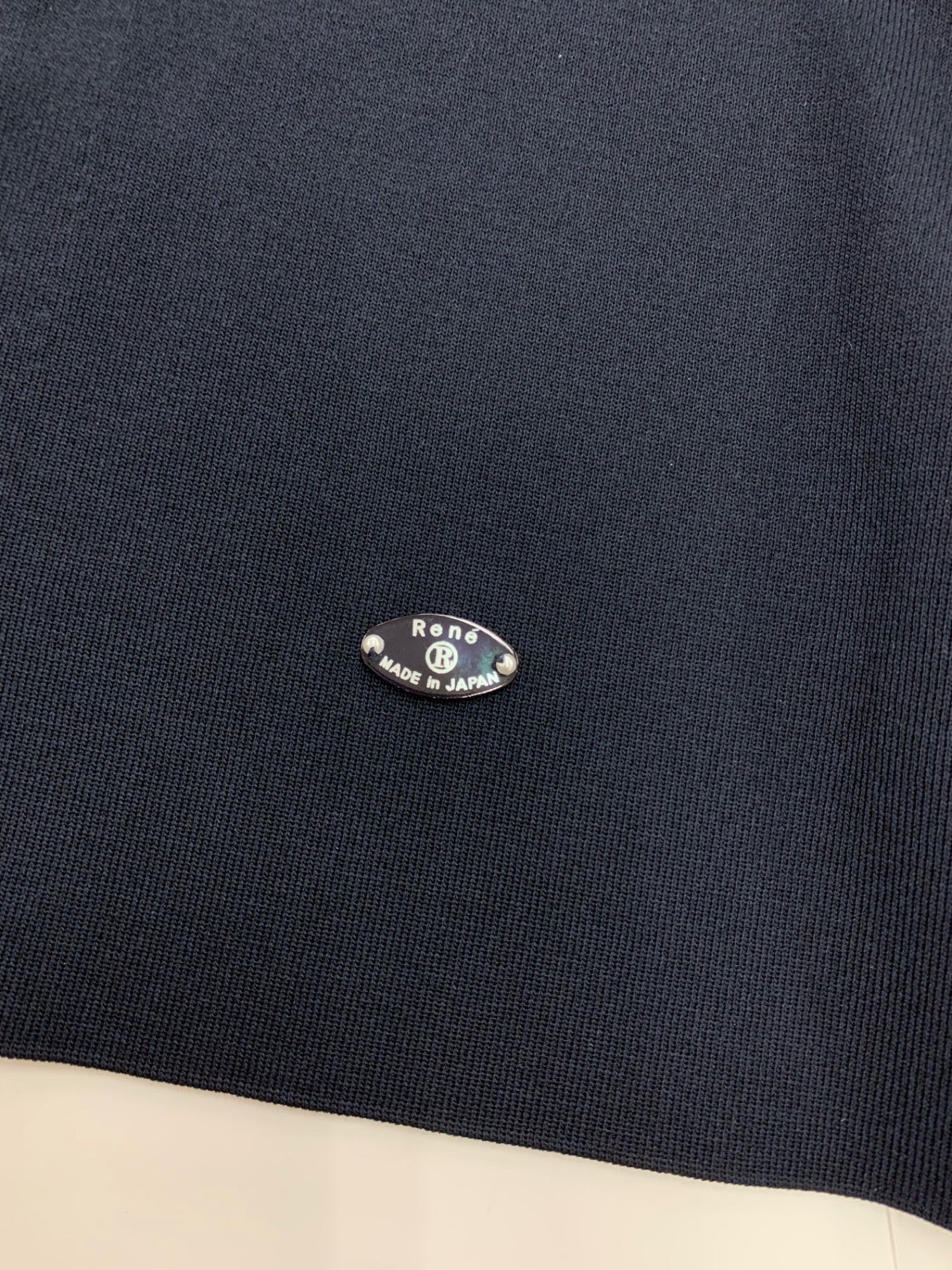 ルネ 6332260 ジャケット 36 ネイビー ニット バルーンスリーブ ITDEL2XI43I0