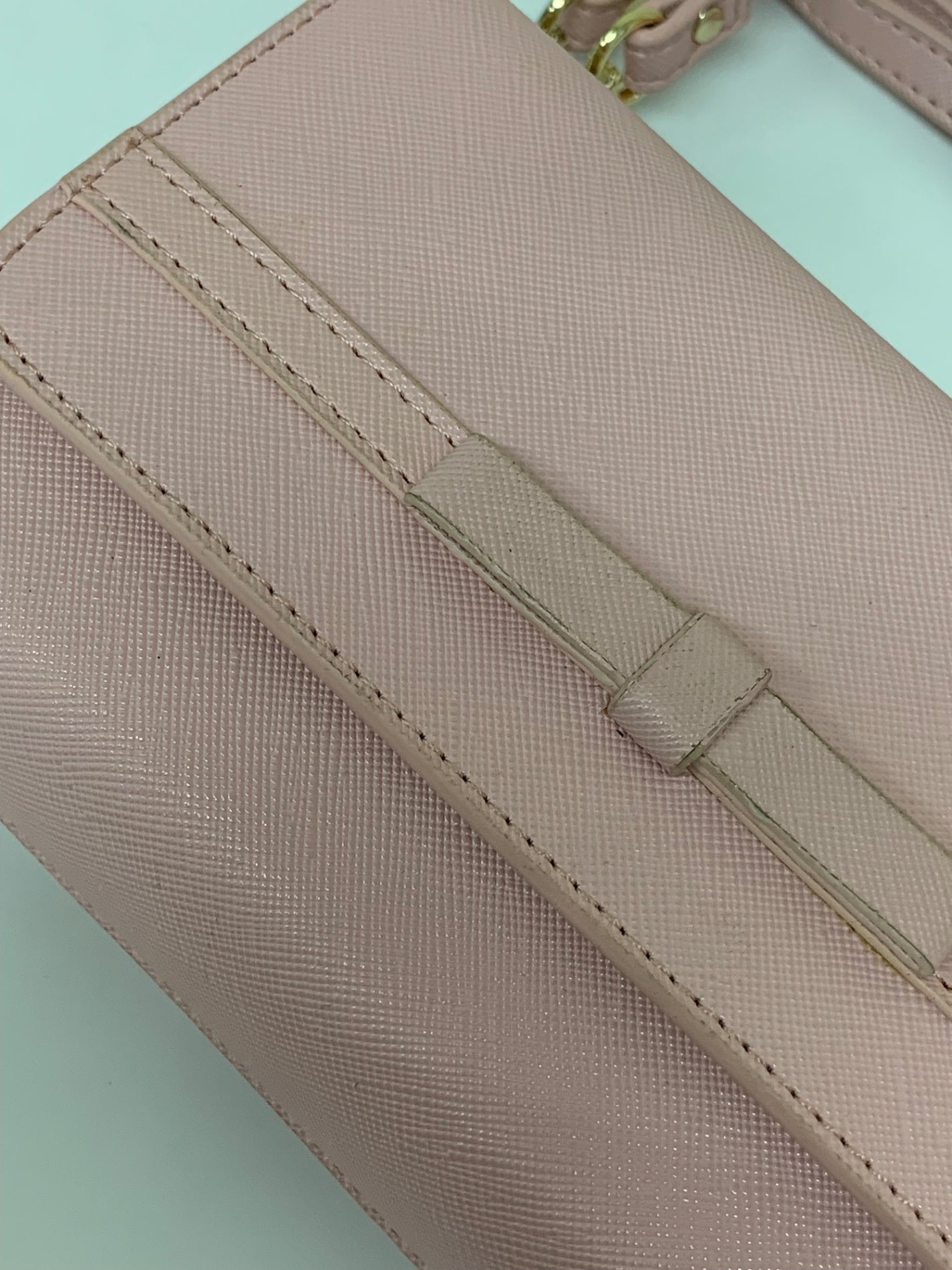 エムズグレイシー Wallet Ribbon Bag 894507 長財布 ピンク ストラップ付き ポシェット IT46G3Y0C8C8