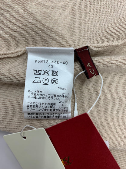 アマカ ビジューニットボレロ V5N-72-440-40 カーディガン 40 ベージュ ITS8C7FAHYP0