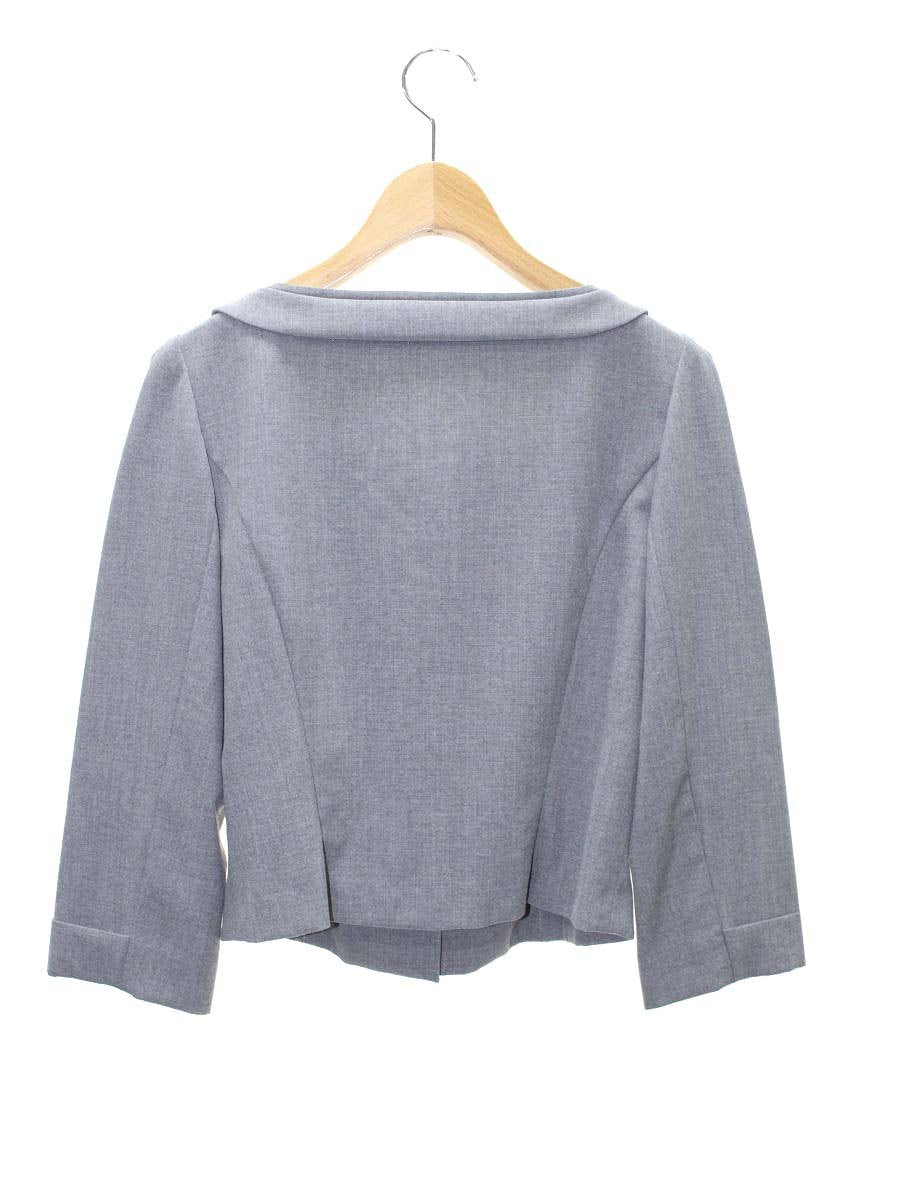 フォクシーニューヨーク Decallete Jacket 33174 40 グレー IT8X7CPS3A9S