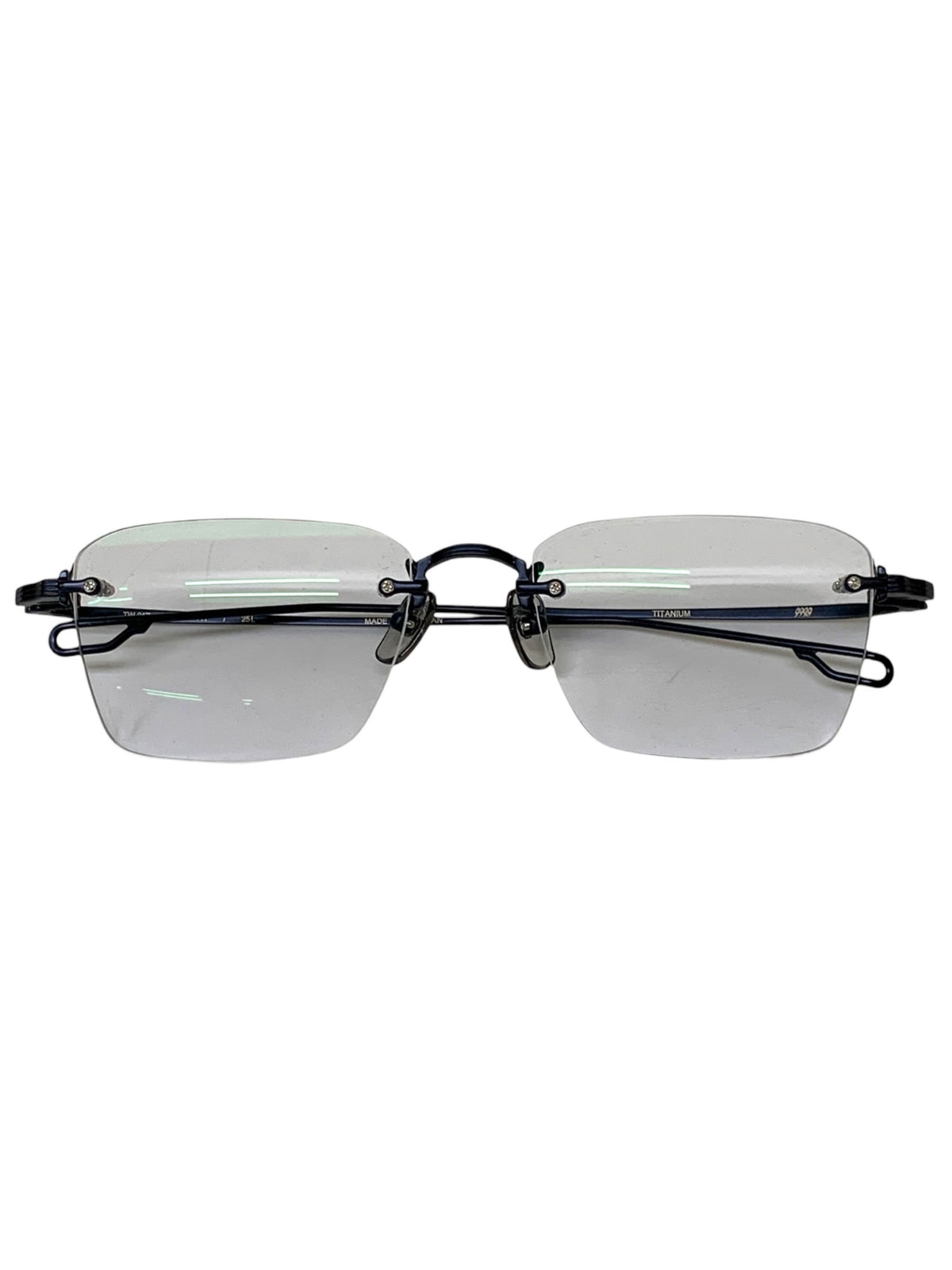フォーナインズ TW-21T メガネ ネイビー リムレス ITIIN6OQFXME
