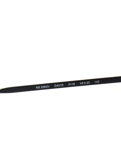 レイバン DAVID RB3582V メガネ ブラック ボストン ITG8L6L9Y5PH