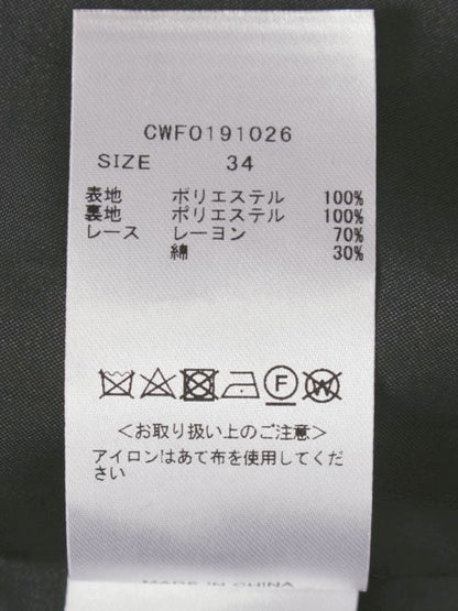 セルフォード CWF0191026 ワンピース 34 ブラック フレア IT085ZK6KD6O