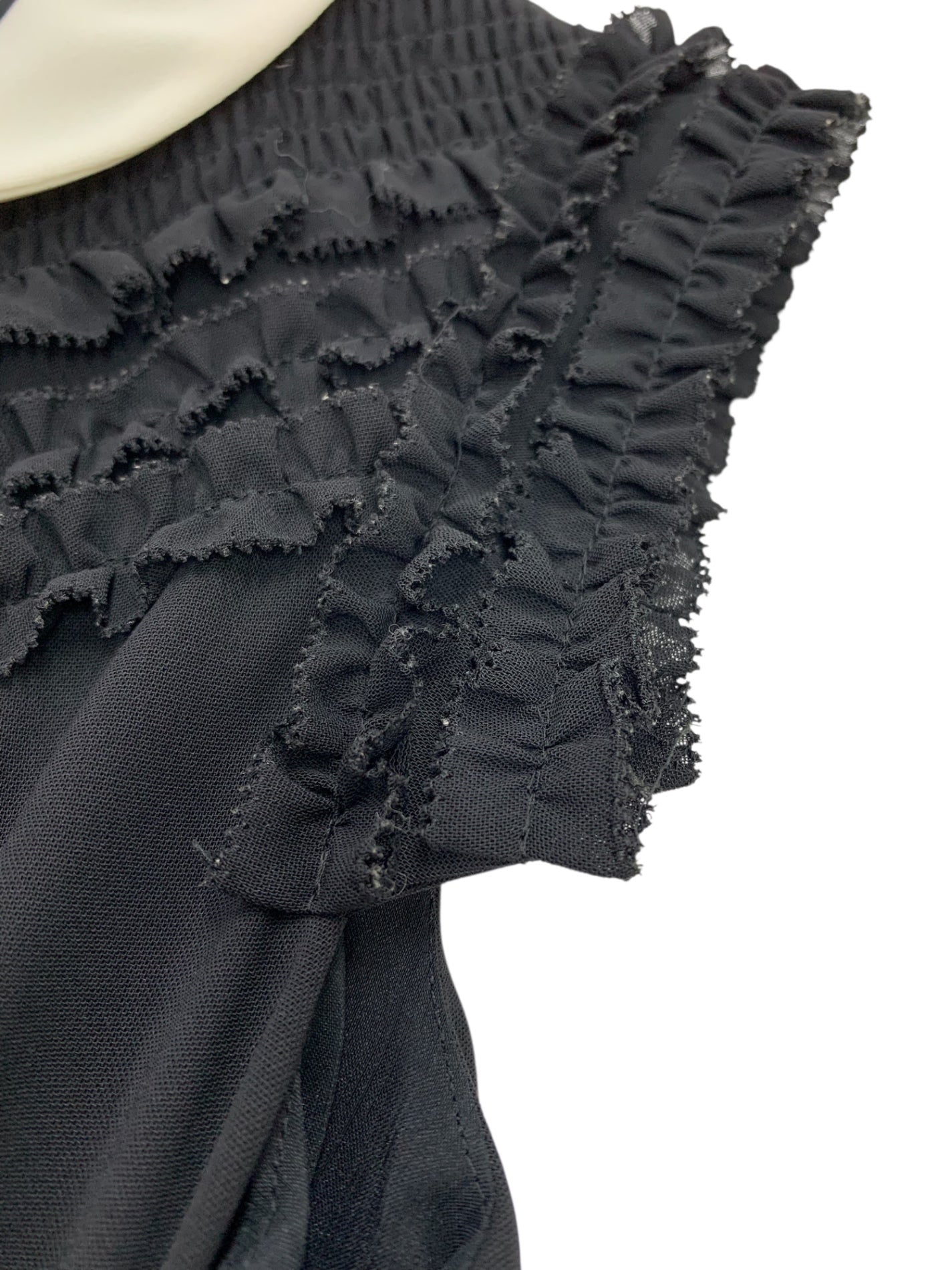 ルネ 6936510 ワンピース 34 ブラック 襟付き フロントボタン IT8KIX9QQ9JY