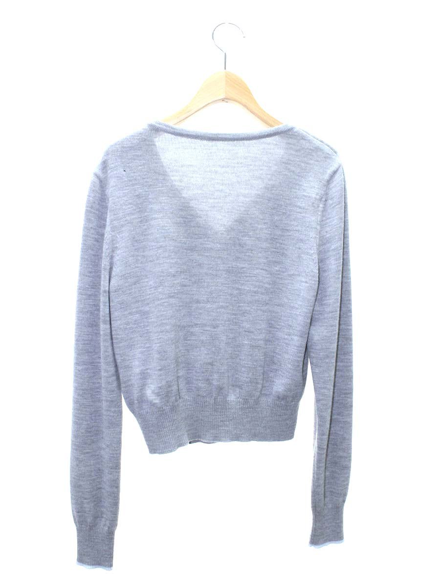 フォクシーブティック Feather Ruffle Cardigan 36687 カーディガン 40 グレー フリル IT360I1318Y6