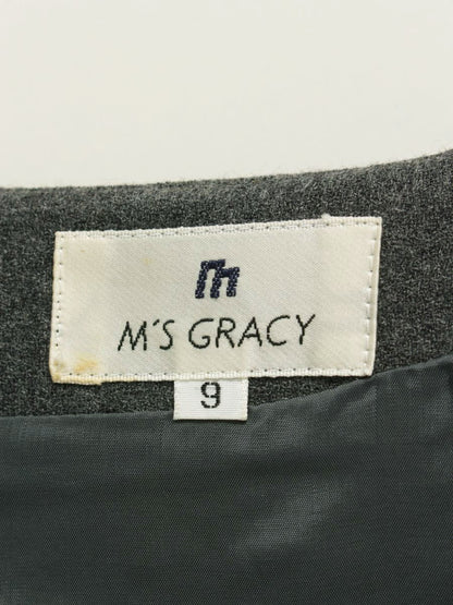 エムズグレイシー 9-C-21620 ワンピース 9 グレー チェック ITF86KP1VRTC