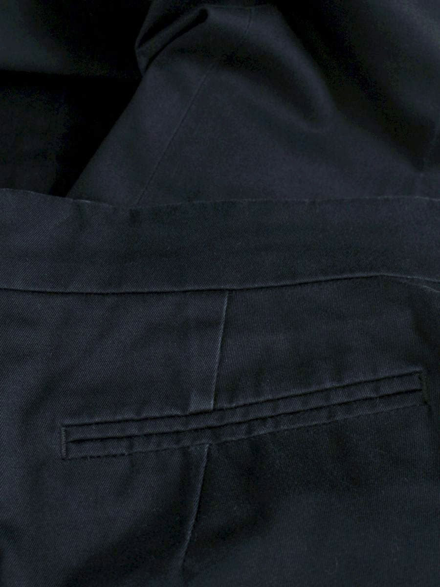 ドゥロワー  コットンギャバ テーパードパンツ 6514-236-0910 36 ネイビー ITYY8E9AMCI8 【SALE】