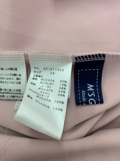 エムズグレイシー 511520 ワンピース 38 ピンク 異素材ミックス ITBFUMU3GTG0