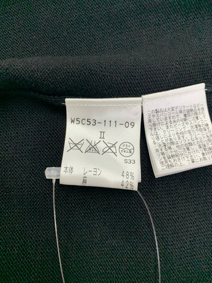 トゥービーシック W5C53-111-09/W5N52-111-09 アンサンブル 2 ブラック スパンコール ビーズ フリル IT9HXLGU5KNK