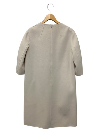 エスマックスマーラ 922603730 ワンピース 40 グレージュ ウール ITDDZY4J1KLK