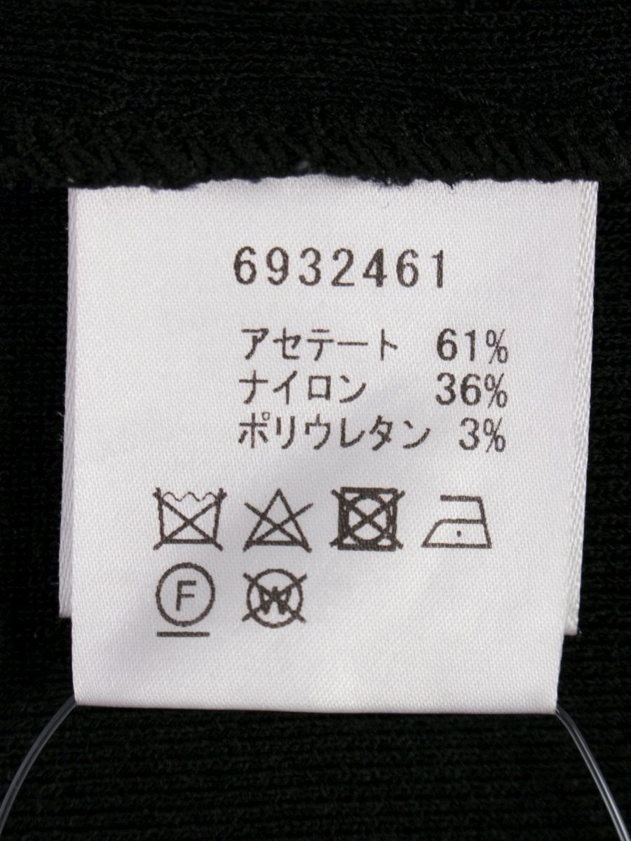 ルネ 6932461 ワンピース 34 ブラック ラインストーン ジップ ニット ITQLAY2G80K6