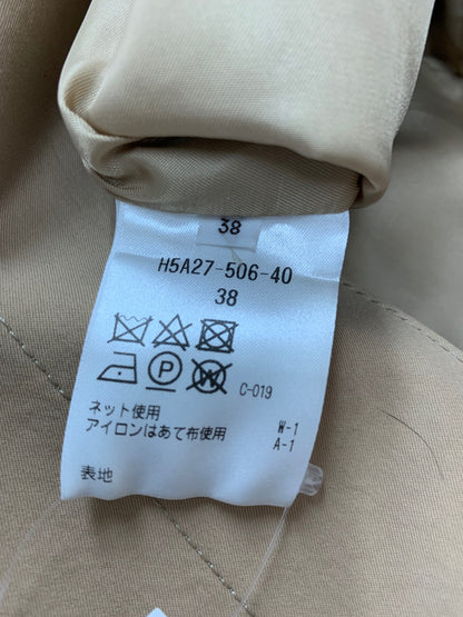 マッキントッシュフィロソフィー H5A27-506-40 コート 38 ベージュ タスランツイルフーデッドコート ITB4POUPP7G0