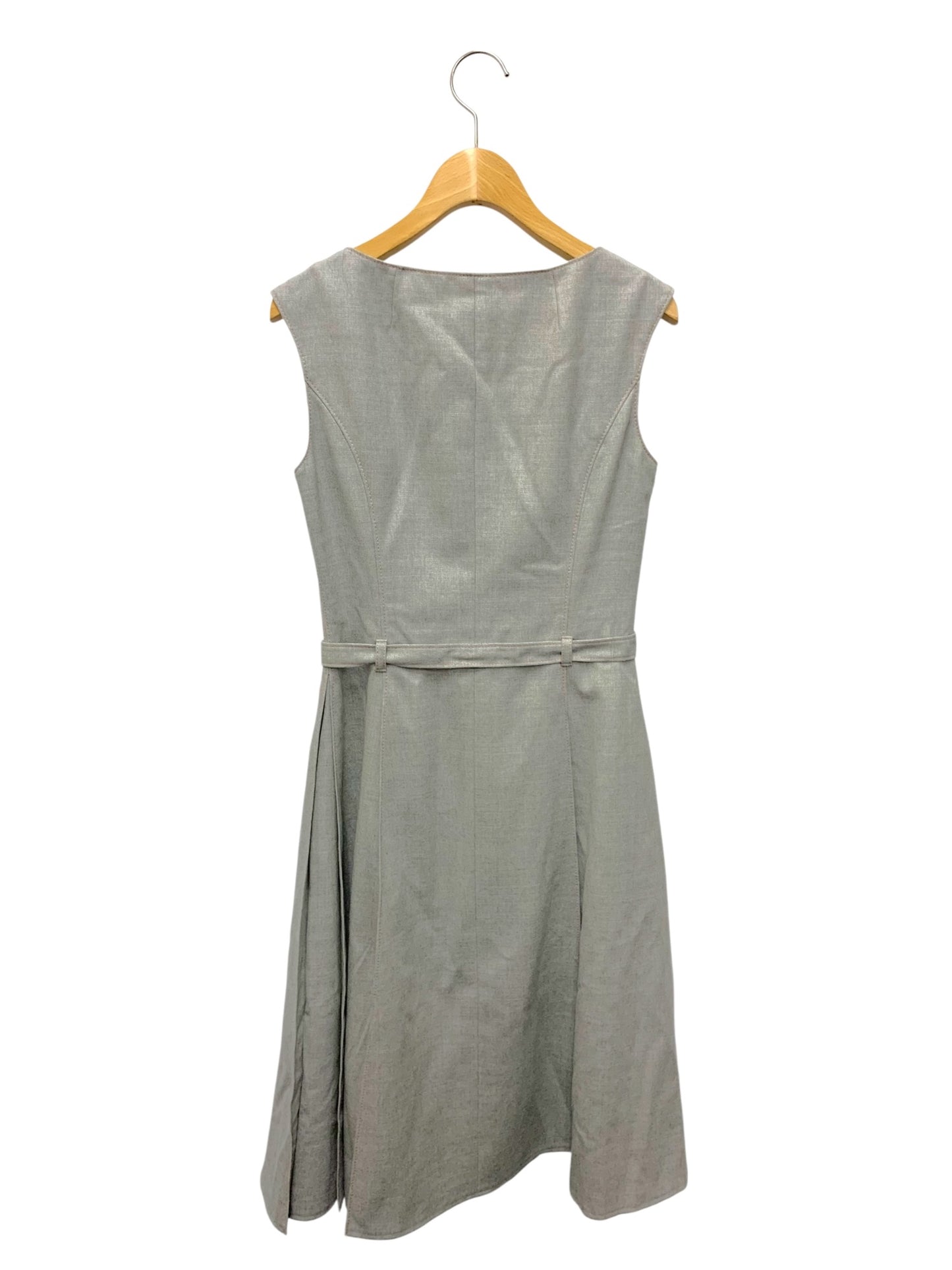 ルネ 6736250 ワンピース 32 グレー ノースリーブ ステッチ ITMAUOZLQUQG 【SALE】