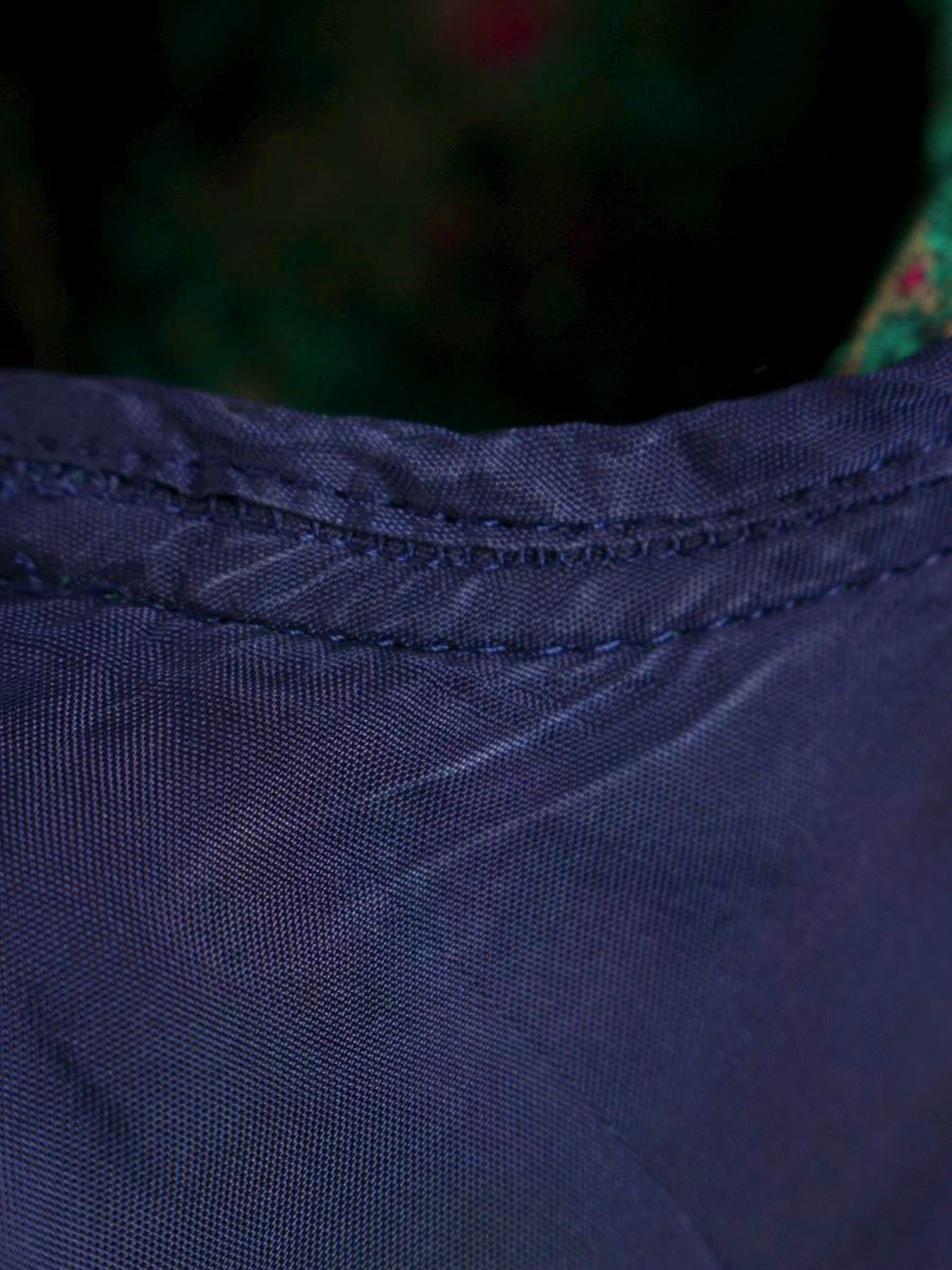 エムズグレイシー 011516 ワンピース 38 グリーン 絵画調 リボン ITGH6E2EPSPO