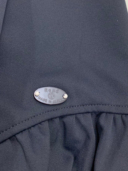 ルネ 5217010 ワンピース 36 ネイビー タックフレア IT84CXEU1IHW