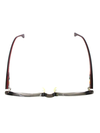 ポールスミス PSE-4001 メガネ ブラック/グレー/レッド セルフレーム フルリム ウェリントン ITQBZR878BDQ