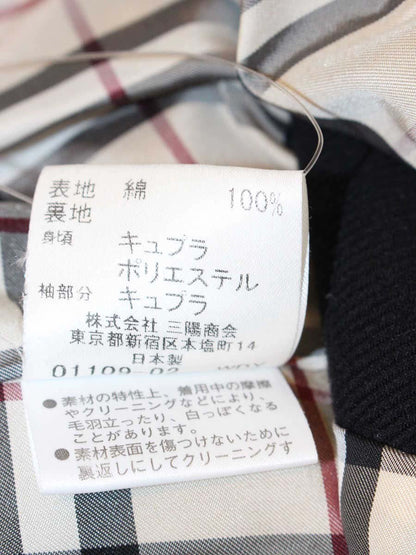 バーバリーロンドン FC039-848-09 テーラードジャケット 42 ブラック コーデュロイ ITAAXHHNJN2H