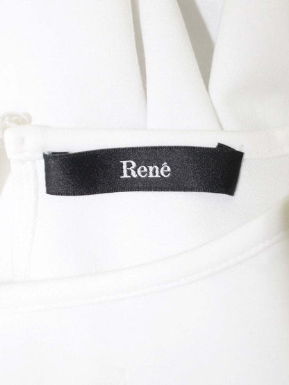 ルネ 5427010 カットソー 34 ホワイト パフスリーブ IT9AAP0B3AN6