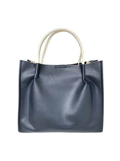 エムズグレイシー 594102 トートバッグ ネイビー ベルト付き ITOHEDY0HHGN